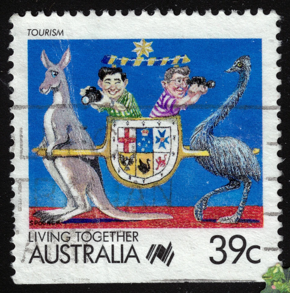 Австралия - 1988 - жить вместе - мультфильмы - #17741 - Изображение 1 из 1