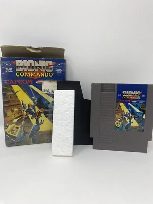 Bionic Commando with Box Circle Seal Nintendo NES - Image 1 of 3