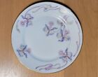 Vintage Orchid Iris 1 Bread And Butter Plate Bohemian Czechoslovakia