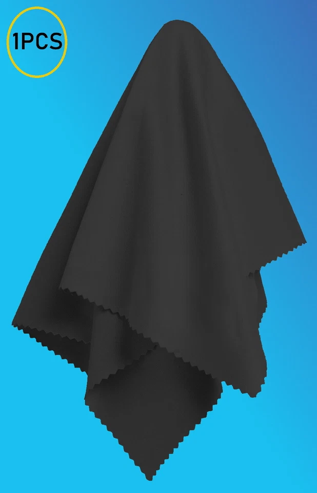 Негабаритная чистящая ткань из микрофибры 50x50 см для экранов телевизоров объективов телефонов - Изображение 1 из 4