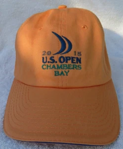 2015 US Open Chambers Bay Miembro USGA Gorra Ajustable con Correa - Algodón - Imagen 1 de 10