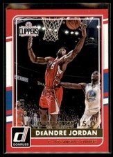 2015-16 Donruss GOLD Foil Rebounds DeAndre Jordan Clippers #32 40/150