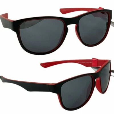 Foster Grant Sunglasses Black Rush 8 MaxBlock 100% UVA-UVB Lens Protection Red - Image 1 of 4