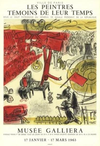 The Revolution by Marc Chagall 1963 Mourlot Lithograph Art Print 29.5x20 - Picture 1 of 5