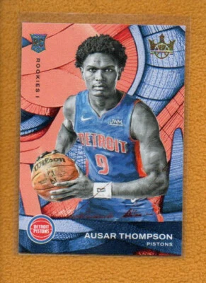 Ausar Thompson 2023-24 Panini Court Kings Basketball Rookie I RC #83 Pistons - Image 1 of 2