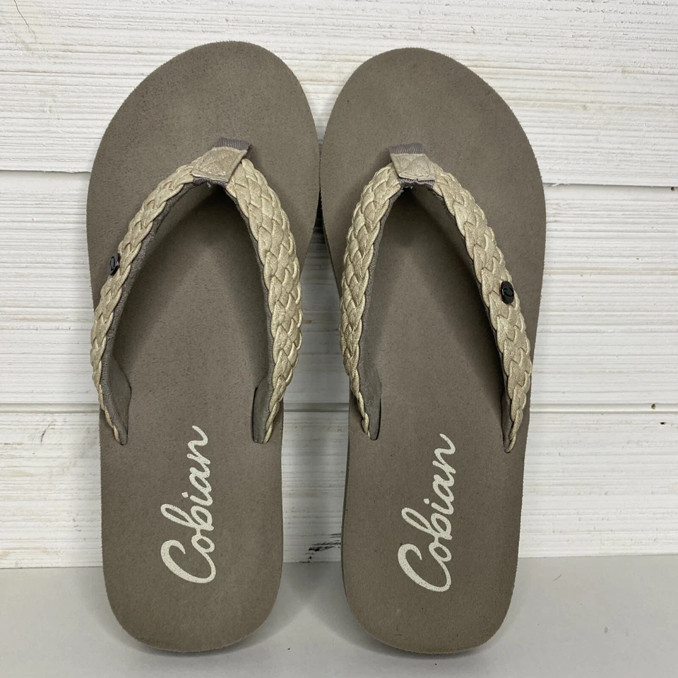 Sandalias para mujer Cobian trenzadas de rebote talla 5/6 Foto 1 de 3
