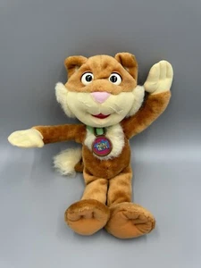 Vintage 1994 Fisher Price Puzzle Place Sizzle die Katze Plüschtier 13 Zoll Stofftier - Bild 1 von 8