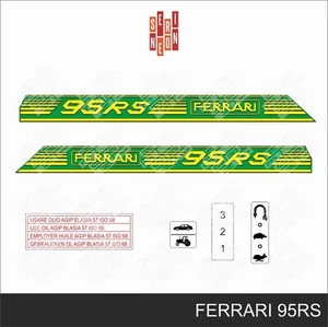 Kit adesivi stickers TRATTORE FERRARI 95 RS - Imagen 1 de 2