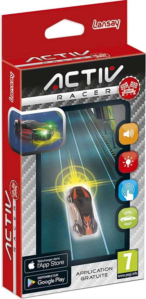 Lansay- Activ Racer, 15500 coches lindo juguetes para niños, multicolor - Imagen 1 de 4
