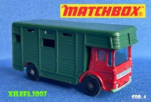 matchbox n° 17 box horses 1:64 made england by lesney 1969 camion cavalli - Foto 1 di 12