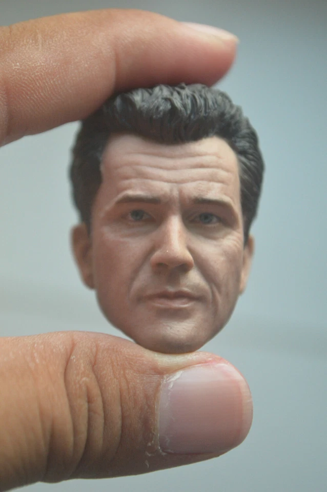  Mel Gibson Male Head Sculpt 1/6 Scale for 12'' Hot Toys Phicen Male Body Figure - Image 1 of 4