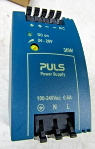 ┥FUENTE DE ALIMENTACIÓN DE CC PULS 24V 30 VATIOS 100-240VAC PULSO DE ENTRADA ML30.100 - Imagen 1 de 14