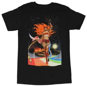 Marvel Comics Mens Angela Asgard Beyond Compassion Black Shirt New S-XL - Picture 1 of 1