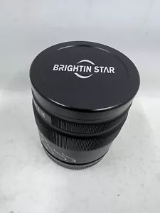 Brightin Star 50mm f/1.4 APS-C Large Aperture Manual Lens Canon EOS-M Mount - Picture 1 of 5
