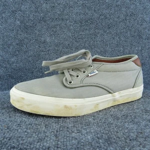 Vans Herren Sneaker Schuhe Grau Stoff Schnürschuhe Größe 7,5 Medium - Bild 1 von 10