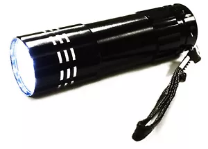 6 x CAMPING 9 LED TASCHENLAMPE FACKEL Arbeit Inspektionsleuchte Caravan Wohnmobil Boot - Bild 1 von 1