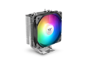 Chłodnica procesora Thermaltake UX500 ARGB; miedziane rury grzewcze 5xØ6 mm; wentylator PWM 120 mm; - Zdjęcie 1 z 5