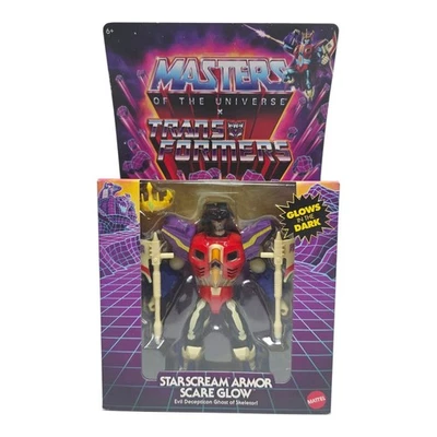 New Masters of the Universe x Transformers Starscream Armor Scare Glow NIB - Image 1 of 4