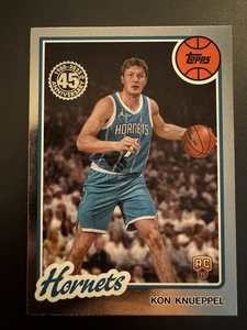2025-26 TOPPS BASKETBALL 1980 TOPPS KON KNUEPPEL RC HORNETS #53 45th ANNIVERSARY - Picture 1 of 2