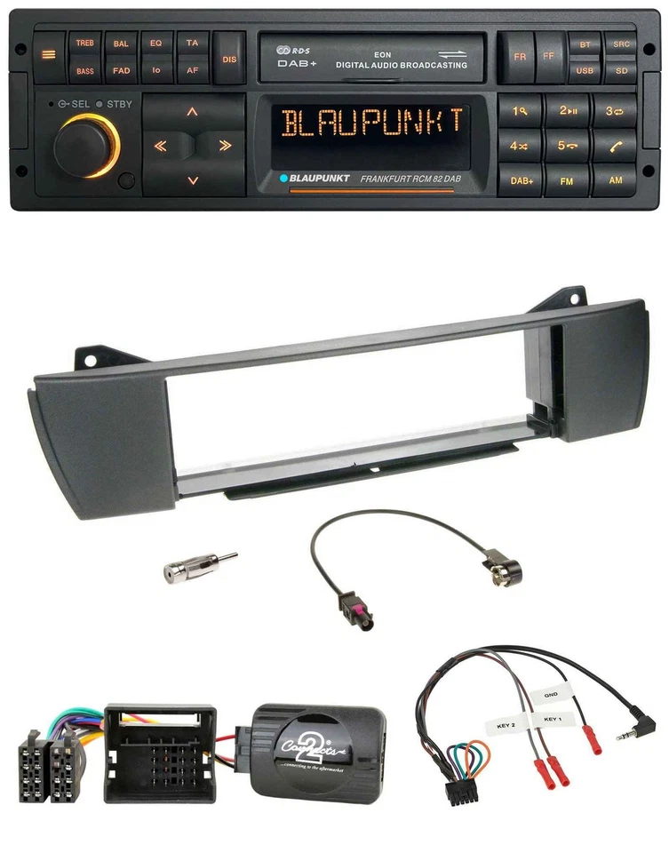 Blaupunkt USB DAB SD Lenkrad Bluetooth Autoradio für BMW Z4 E85 2003-2008 - Bild 1 von 4
