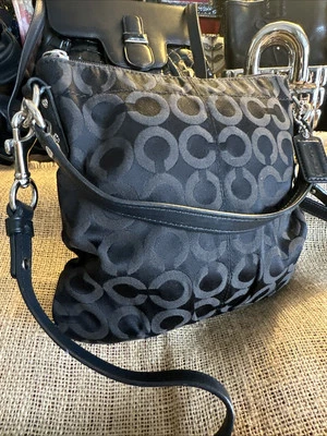 ТРЕНЕР ЧЕРНЫЙ ПОДПИСЬ ХОЛСТ ЧЕРЕЗ ПЛЕЧО СУМКА! $248 - Изображение 1 из 4