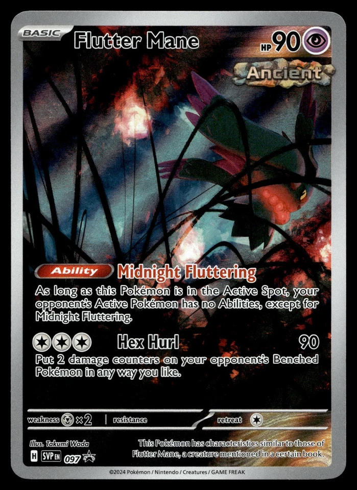 Flutter Mane 097 SV: Scarlet & Violet Promo Cards - Image 1 of 2