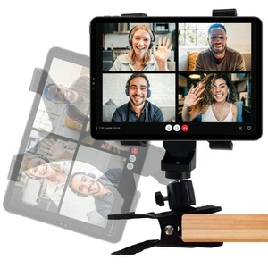 Tablet Klemmstativ Tisch Bett Schreibtisch Ständer Halterung Tablets bis 10 Zoll - Bild 1 von 6