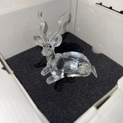 SWAROVSKI Crystal Figurine Kudu Gazelle  Inspiration Africa 1994 RETIRED. In Box - Image 1 of 4