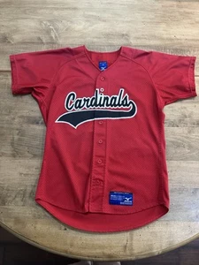 St Louis Cardinals Jersey Mizuno Adult XS Red - Picture 1 of 4