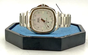 Mido Multifort TV 35 White Mother-of-Pearl M049.307.11.106.00 Brand New In Box - Picture 1 of 6