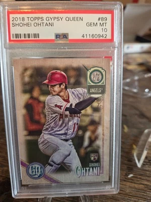 psa 10 2018 topps gypsy queen shohei ohtani hot $$$ - Image 1 of 2