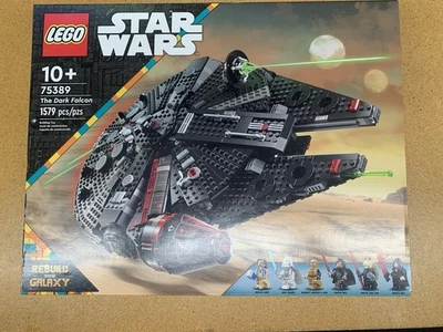 Lego Star Wars Building Set 75389 The Dark Millennium Falcon 1579 Pcs New Sealed - Image 1 of 3