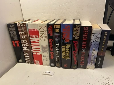 Stephen King Book lot of 11 Mixed Hardcover Dust Jacket & Paperback Mixed Years - Image 1 of 4