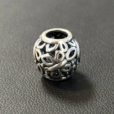 PANDORA Charm Silber Filigran Muster Butterfly 925 ALE #2417 - Bild 1 von 4