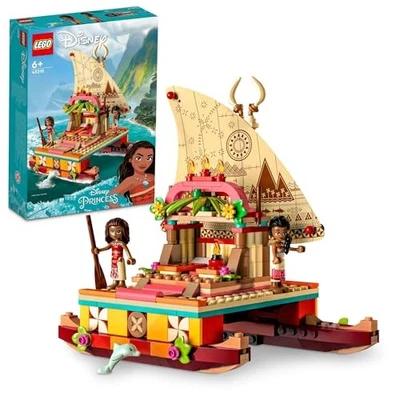 LEGO Disney Princess Moana and the Adventure Boat 43210 Toy Block Present Prince - Image 1 of 4