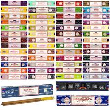 Genuine Satya Incense Joss Sticks Home Fragrance Mixed Scents Single Packs UK