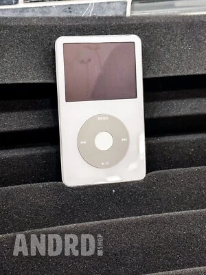 Custom Restored White iPod Video 5th Gen with 256GB Flash, New Battery, Housing - Image 1 of 4