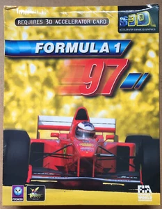 Formula 1 97 PC CD-ROM Big Box ✰NUEVO✰ - Imagen 1 de 10