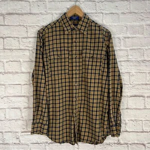 Camisa Pendleton Pioneer ajustada para hombre mediana con botones bolsillos a cuadros mezcla de lana - Imagen 1 de 10