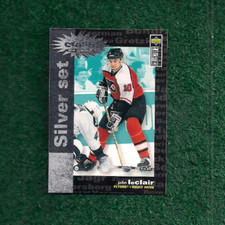 JOHN LeCLAIR - 1995-96 UPPER DECK - YOU CRASH THE GAME - SILVER SET - CARD # C23