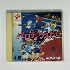 NEC PC ENGINE Hu card [PARODIUS DA !] KONAMI Japan shooting 