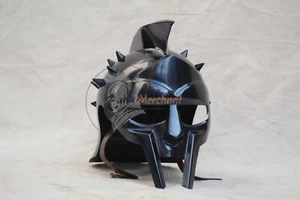 Máscara facial gladiador casco mano, casco forjado sca larp - recreación o LARP - Imagen 1 de 6
