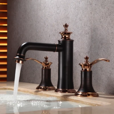 M125ORB/RG Artesian Widespread 2-handle Bathroom Faucet by New Mojo - Image 1 of 4