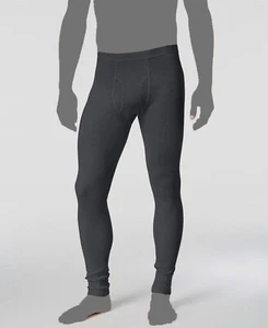 $74 Alfani Men's Gray Thermal Base Layer Long Johns Pants Leggings Underwear Xxl - Picture 1 of 1