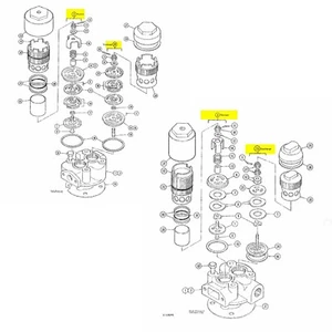 Leroi Dresser Replacement Valve Set with Gaskets for Model 550A - Picture 1 of 1