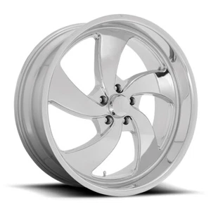 20x9.5 +1 US Mag 1PC U132 Desperado 5x5.0 Chrome Wheels (Set of 4) - Picture 1 of 3