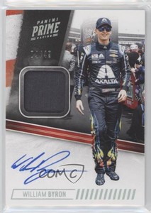2019 Panini Prime Auto Materials /49 William Byron #AM-WB Auto