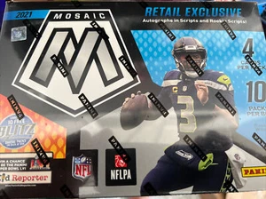 2021 Panini NFL Football Mosaic Mega Box Factory Sealed Target FREE Shipping - Bild 1 von 1