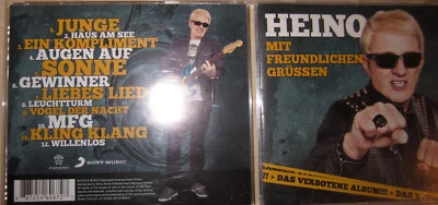 CD Album 2013 Heino - Mit Freundlichen Grüssen , Junge, Willenlos, Haus am See - Bild 1 von 2
