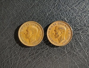 Gran Bretaña 1943 medio centavo en muy buen estado-xf - Imagen 1 de 2